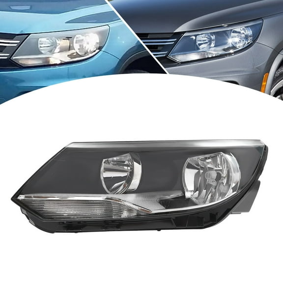 For 2012-2017 Volkswagen Tiguan Driver Side Headlight Halogen Headlight Left LH