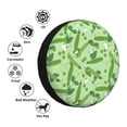 thumbnail image 5 of Rv Spare Tire Cover 17 inch - green Peas leaf Tire Covers for Trailers, Adjustable Camper Spare Tire Cover, 5 of 7