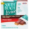 South Beach Living: Dark Chocolate Fudge Covered Peanut Butter 0.78 Oz Packs Wafer Sticks, 5 ct