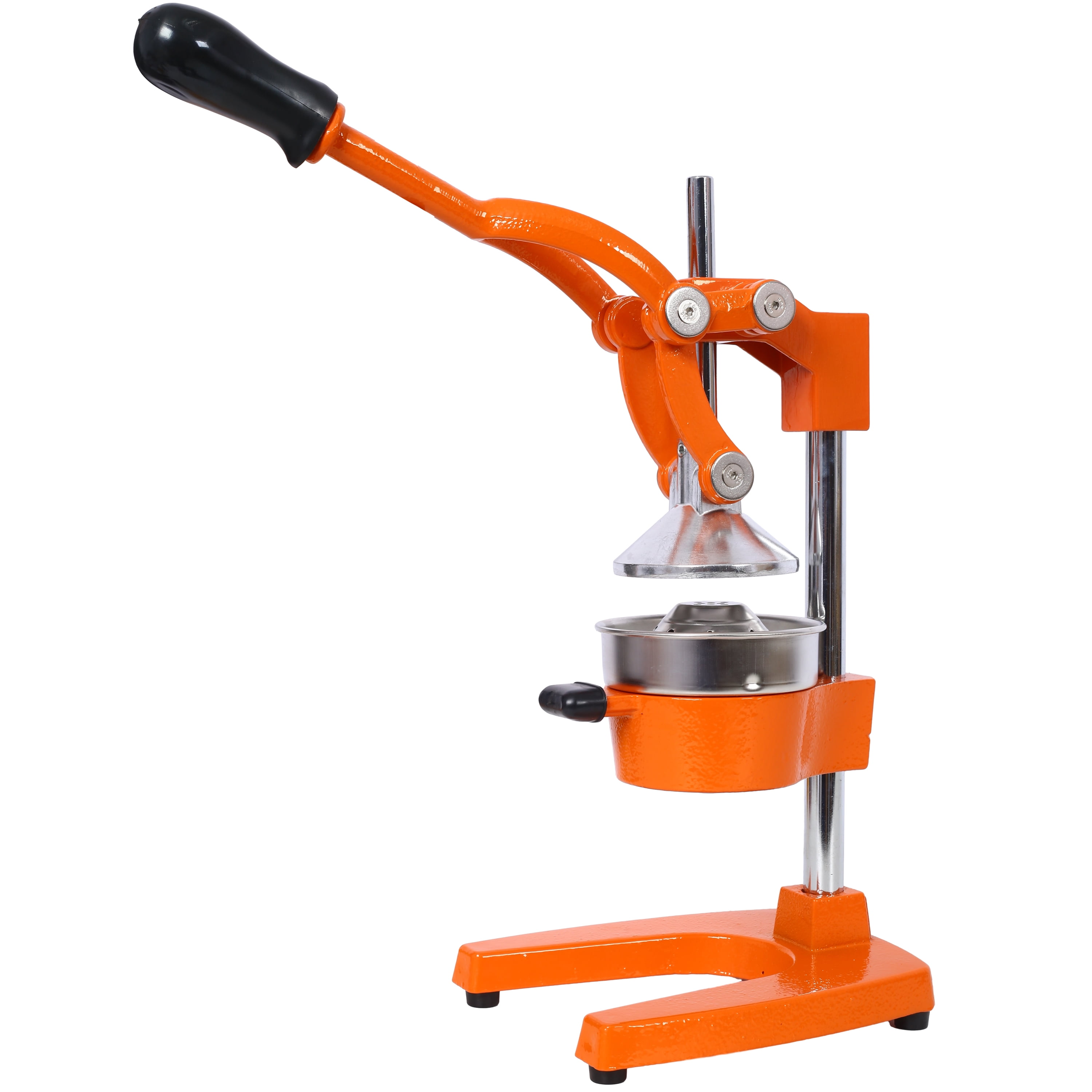 Commercial Manual Citrus Juicer, Heavy-Duty Cast Iron, Lever Design, Dishwasher Safe Parts, Professional-Grade