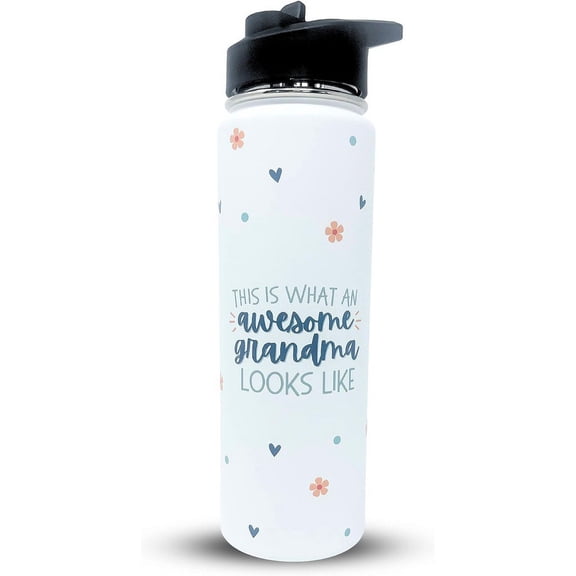 Best Grandma Gifts - Cute Grandma Coffee Mugs Tumbler Cups- Present for Gramma, Grammy, Grandmothers, Grandmom - Presents for Future New Grandma's for Christmas, Birthday, Mother's Day from Grandchild