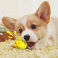 thumbnail image 3 of Juguetes chirriantes para perros, juguetes para masticar para perros agresivos, juguetes de limpieza para jugar Amarillo, 3 of 8
