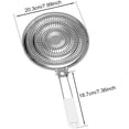 thumbnail image 2 of Heat Diffuser Reducer Flame Guard Simmer Plate Stainless Steel Heat Diffuser for Gas and Electric Stove Simmer Plate Flame Guard for Gas Top Cooking(silver), 2 of 8
