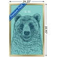 thumbnail image 3 of Rachel Caldwell - I Like You Bear Wall Poster, 22.375" x 34", Framed, 3 of 3