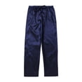 thumbnail image 3 of Diconna Mens Silk Satin Pajamas Pyjamas Pants Soft Long Sleep Bottoms Nightwear Sleepwear Trousers, 3 of 5