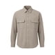thumbnail image 3 of Top Abrigo Hombres Color Sólido Manga Larga Botón Cuello Moda Casual Verano Al Aire Libre Diario, 3 of 7