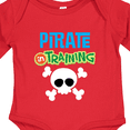 thumbnail image 4 of Inktastic Pirate In Training Boys Long Sleeve Baby Bodysuit, 4 of 5
