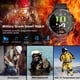 thumbnail image 5 of Reloj inteligente Basznrty Bluetooth Military para hombre a prueba de agua, 5 of 7