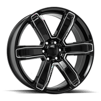REP 050 24X10 6X139.7  31 78.1 Gloss Black Milled