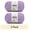 Baby Lilac, variant on Bernat® Baby Blanket™ #6 Super Bulky Polyester Yarn, Raspberry Kisses 10.5oz/300g, 220 Yards