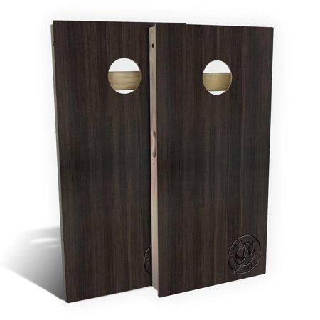 Skip's Garage Malaysian Blackwood Solid Wood Cornhole Board Set