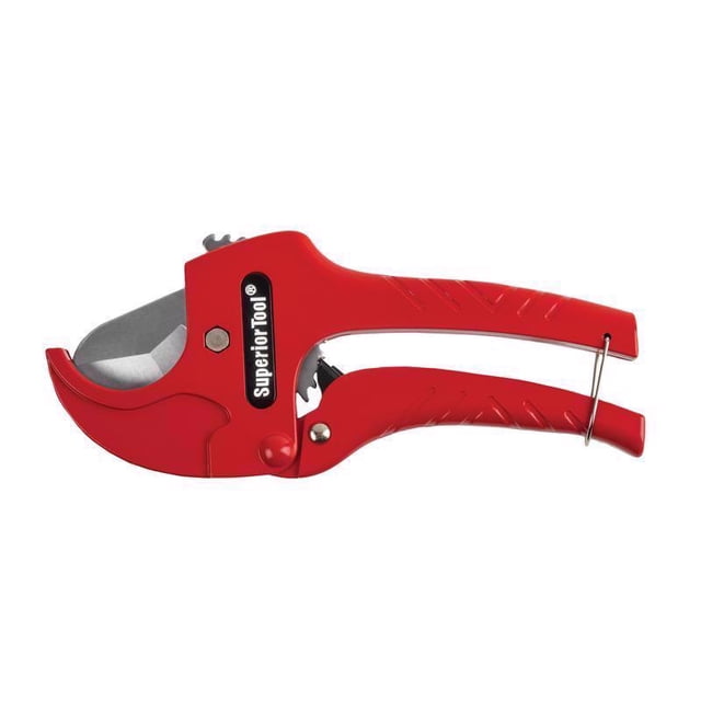 Cortador de tubos con trinquete, herramienta superior, 1 5/16 pulgadas, rojo, 1 pieza x 6