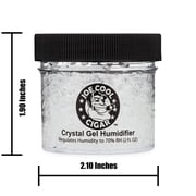 Joe Cool Cigar Crystal Gel Humidifier for Cigar Humidors 2 oz Jar (4-Pack)