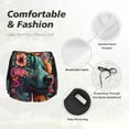 thumbnail image 4 of Cauagu Colorful Flower Dog A Print Women's 2 in 1 Running Shorts Athletic Workout Gym Yoga Shorts Running Shorts for Women-XX-Large, 4 of 7