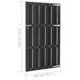 thumbnail image 4 of vidaXL Garden Gate WPC 100x180 cm Grey, 4 of 4