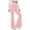 Pink-07, variant on REALiKUN Flare Leggings for Women High Waisted Seamless Yoga Pant Wide Leg Workout Athletic Gym Leggings
