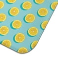 thumbnail image 3 of 2pcs Vintage Lemon and Bees Dish Drying Mat 3-Layer Thick Absorbent Microfiber Sink Mat Heat Resistant for Lemon Theme, 3 of 4