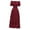 red XXL, variant on Bunblic Medieval Chemise Dress Milesian under Dress Long Props Vintage Uniform Decoration Pirate Peasant Dress Dress up Adults Role Play black XL