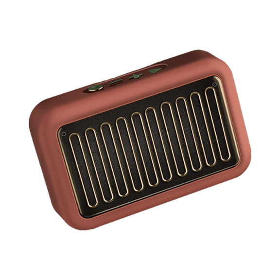 Retro Wireless Bluetooth Speaker, Bluetooth 5.0 with 2 Hours Playback, Portable Subwoofer Speaker, for Home, for Outdoor, for Travel, FM Radio, 10m Wireless Range, Support TF-Card U Disk
