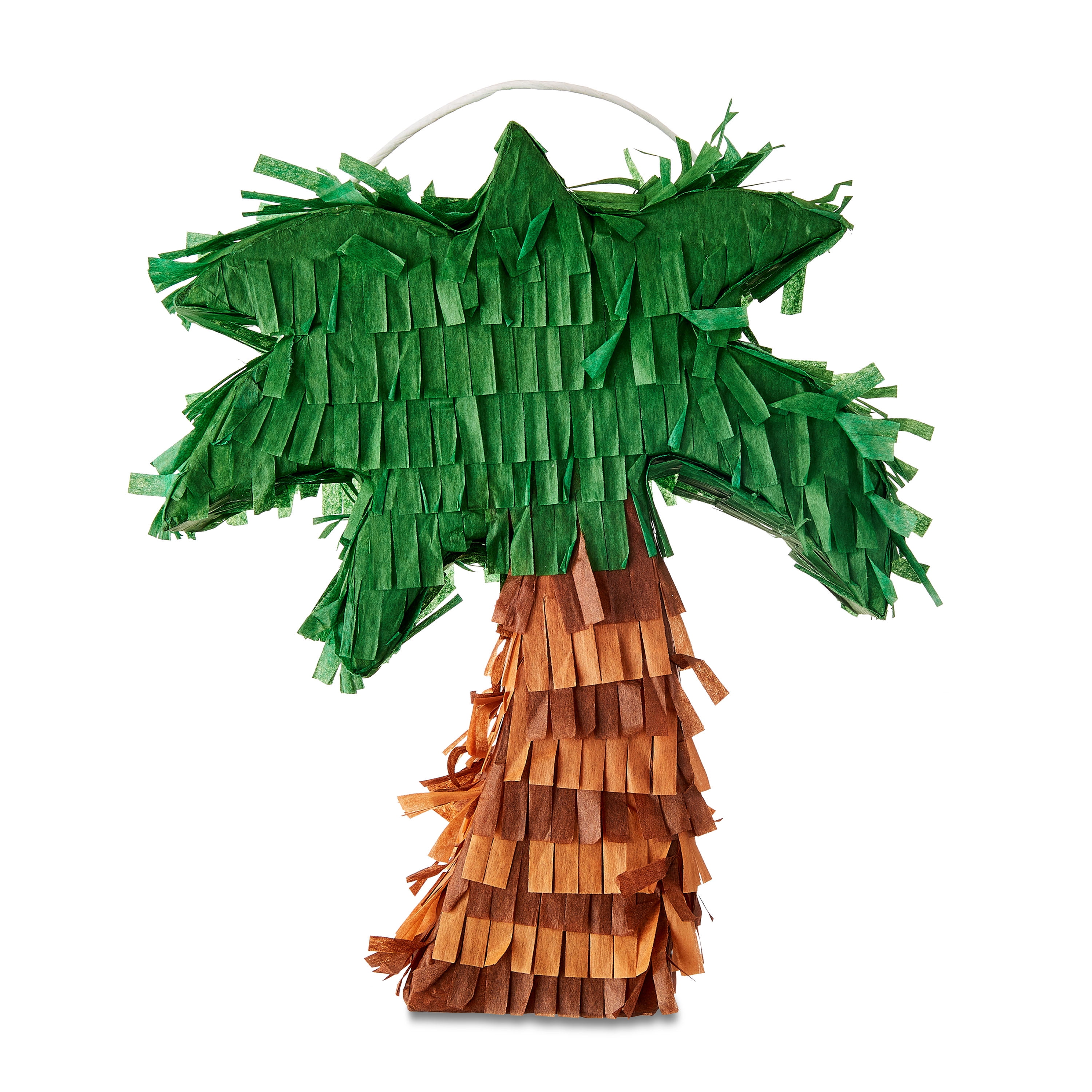 Mini Green/Brown Palm Tree Party Pinata, 6" x 7.5", by Way To Celebrate