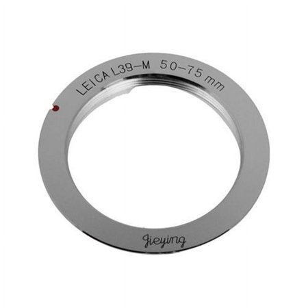 UPC: 0812759013213 | Mount Adapter with 50mm/75mm Frame Lines and Camera Coding for Leica M39 Lens to Leica M Camera