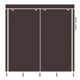 thumbnail image 4 of SalonMore Portable Closet Storage Clothes Organizer Wardrobe Clothes Rack with Shelves Non-Woven Fabric Cover, 4 of 7