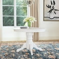 thumbnail image 4 of Homestyles Warwick Wood Dining Table in Off White, 4 of 8