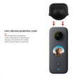 thumbnail image 3 of Black Sleeve Case Lens Cover Kit Silicone Protective Case for Insta360 ONE X2 Panorama Camera, 3 of 8