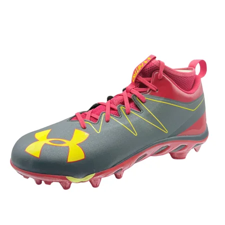 Under Armour UA Spine Nitro Men's Mid Molded Football Cleats Size 12 1287491-002