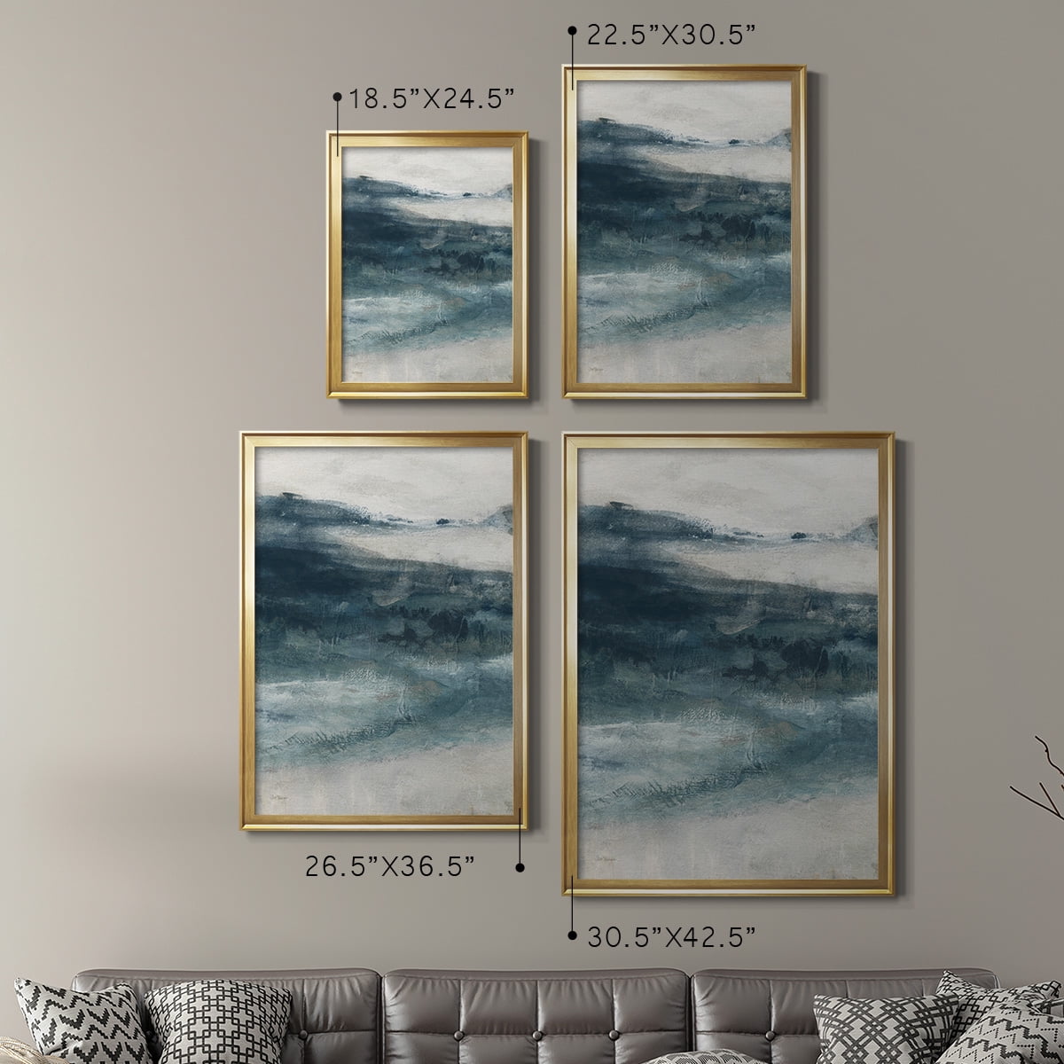Private Inlet I Premium Framed Print - Ready to Hang