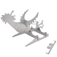 thumbnail image 1 of Chicken Roaster, Chicken Stand Stable Silver  For Gas Grill For Oven And Grill, 1 of 8