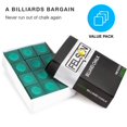 thumbnail image 3 of Felson Billiards Supplies Pool Chalk 12 Pack, Green Pool Table Accessories, 3 of 7