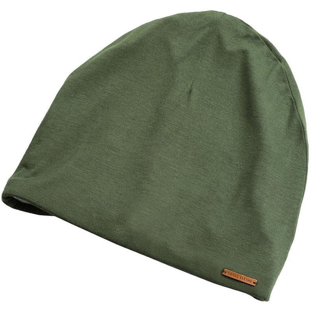 Grace Eleyae Adjustable Slap | Satin-Lined Cap - Olive