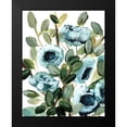 thumbnail image 2 of Chapman, Marcy 15x18 Black Modern Framed Museum Art Print Titled - Farmhouse Blue Bush III, 2 of 5