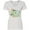 AA-White, variant on Inktastic St. Patrick's Day Not Lucky Just Blessed with Clover Women's V-Neck T-Shirt