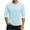 Light Gray, variant on T Shirts for Man Casual Henley Neck Long Sleeve Button Down Tops Comfortable Loose Fit Solid Color Relaxation Men's Shirts Beige L