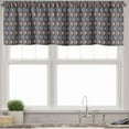 thumbnail image 3 of Ambesonne Tribal Valance & Curtain, Herringbone Motifs, 55"x24", Pink Lilac Pale Green, 3 of 6