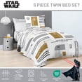 thumbnail image 4 of Juego de ropa de cama Jay Franco Star Wars para cama individual de 5 piezas, suave, 4 of 6