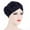 Navy, variant on iHPH7 Chemo Hats for Women Cancer Hats for Women Chemo Scarf for Women Head Wrap African Turbans for Women Turban Headbands for Women, Black One Size