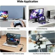 BENFEI Video/Audio Capture Card Supporting Full HD 1080P 60FPS for Streaming, Recording, Gaming