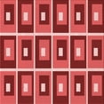 thumbnail image 1 of Ahgly Tapis d'Intérieur Lavable en Machine Carré Rouge, 4 Pieds Carré, 1 of 7