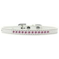 thumbnail image 6 of Dog, Puppy  Pet Fashion Collar, "Bright Pink Crystal Rimsets", 6 of 8