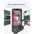 thumbnail image 3 of Mini C3 Wireless CarPlay Android Auto Adapter 2 in 1 Compatible with Wired CarPlay and Android Auto Vehicles,1 * CarPlay Adapter,Black, 3 of 5