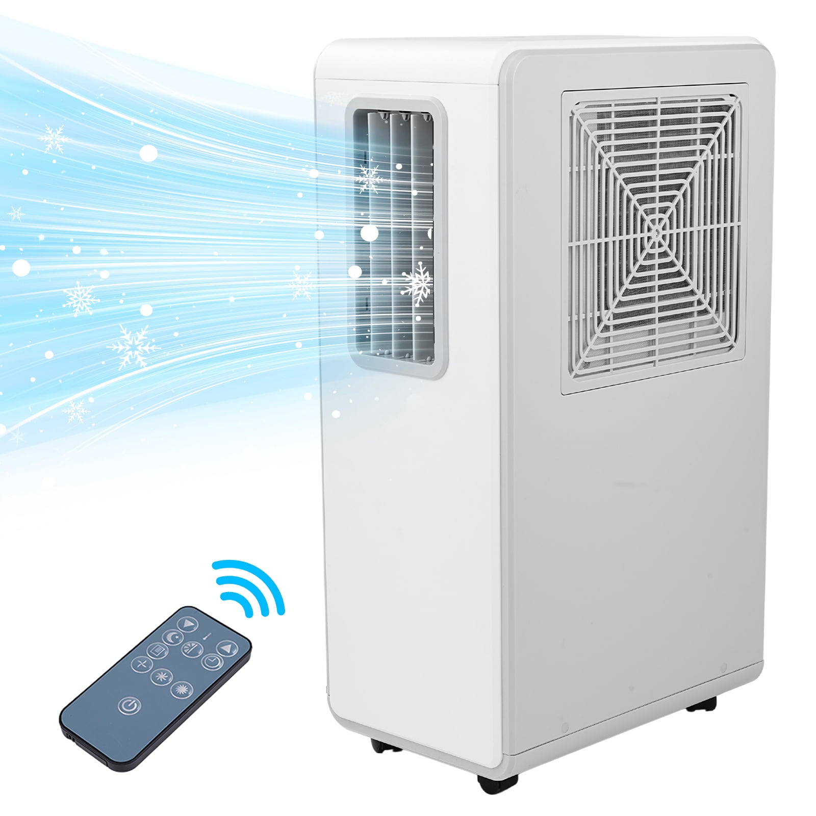 Encounter Portable Air Conditioner, 3-in-1 No-Exhaust Hose Design, Ultra-Quiet for Home Office with Remote