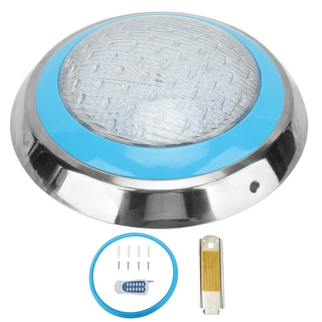 Lámpara de piscina, LED para piscina subacuática, luz de piscina de acero inoxidable, luz subacuática para piscina, construcción robusta Jadeshay A