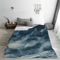 thumbnail image 5 of Vsdgher Mysterious Moonlit Mountains Ultra-Soft Micro flannel Blanket Throw Blankets for Couch Sofa, Bed (4 sizes)-80"x60", 5 of 7