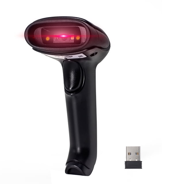 2.4G inalámbrico inalámbrico de mano 1D 2D QR lector de código de barras lector de código c MABOTO Escáner de código de barras