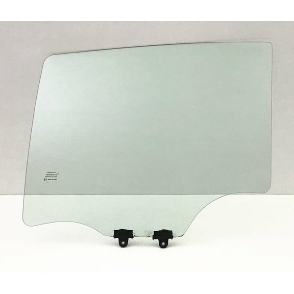 Driver Left Side Rear Door Window Door Glass Compatible with Chevrolet Cobalt/Pontiac G4&G5 4 Door Sedan 2005-2011 Models