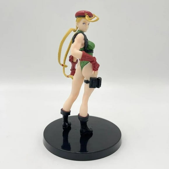 Figurine Anime de Jeu Street Fighter 17 cm Pop-Up PARADE Fille Aguichant Cammy White Figurine d'Action Modèle de Collection pour Adulte Poupée Jouets Cadeaux