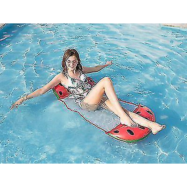 Fila flotante inflable del arco iris del agua del verano ???Rojo??‰ XianweiShao 8390606422385